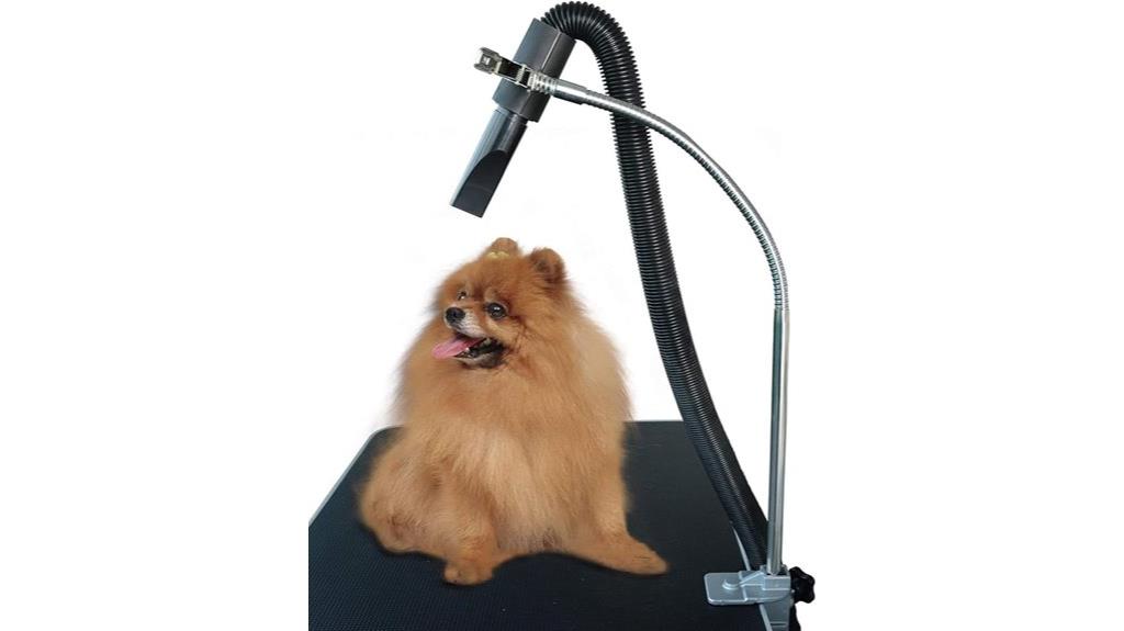 dog grooming hair dryer stand