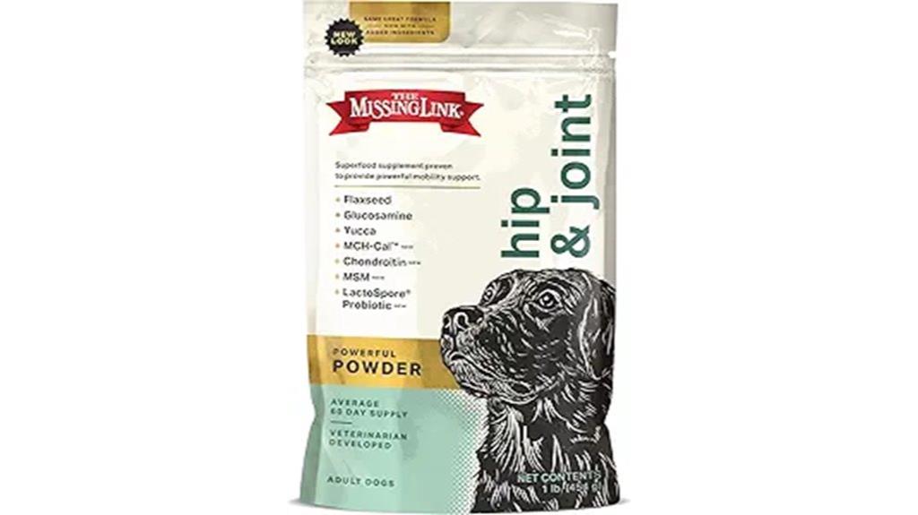 dog joint health probiotics