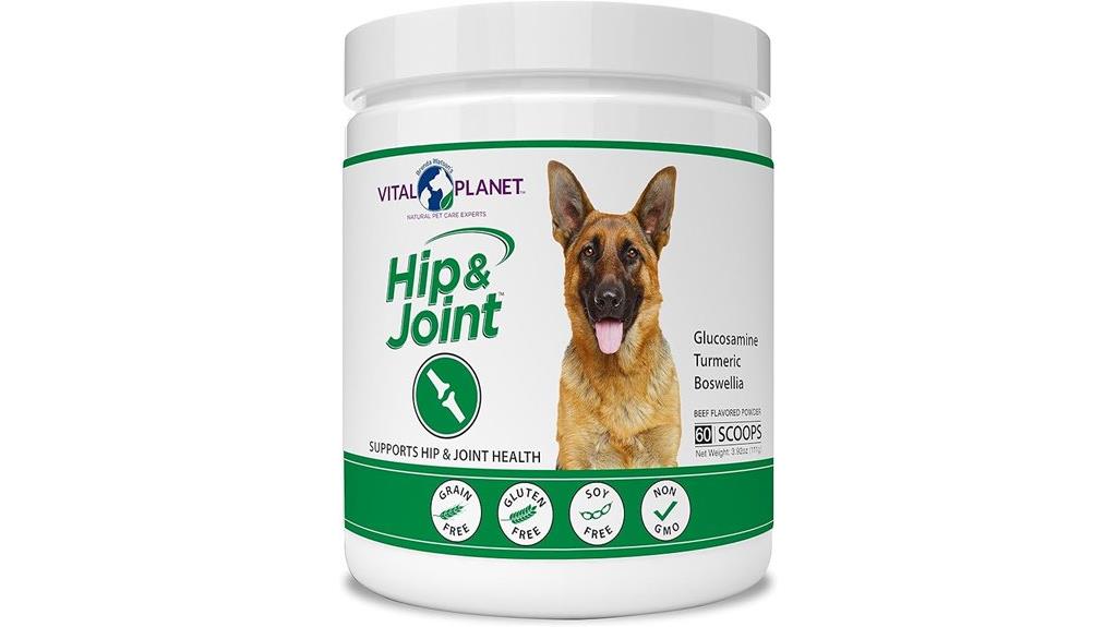dog joint health supplement