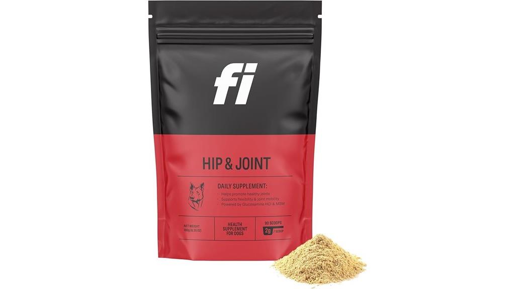 dog joint health supplement