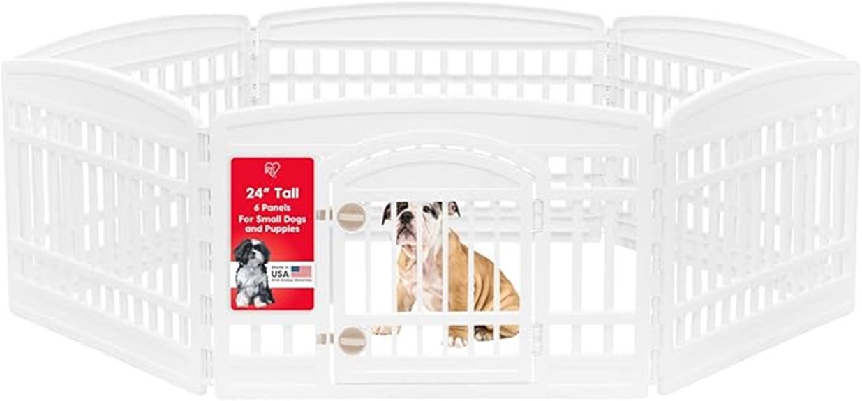 dog playpen with door
