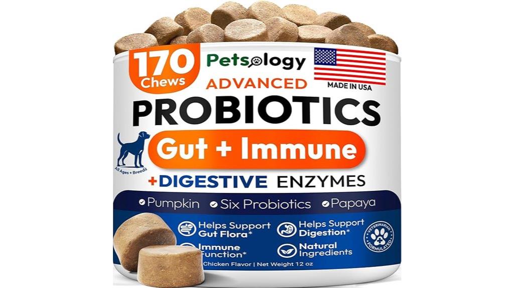 dog probiotic chews