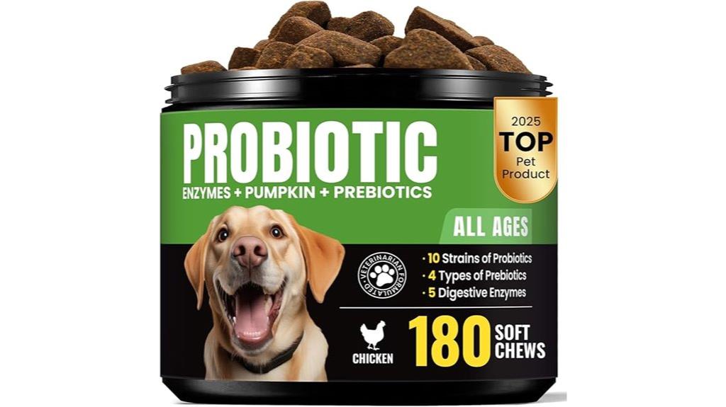dog probiotic enzyme chews