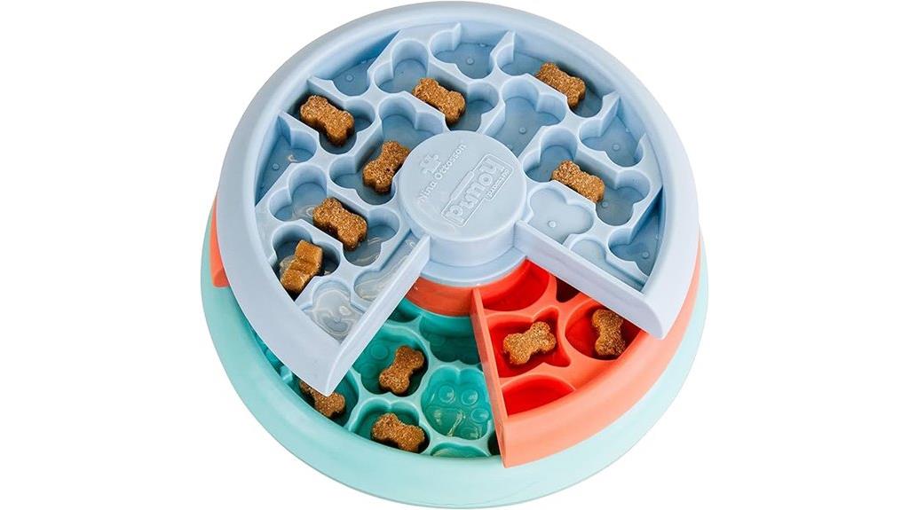 dog puzzle feeder set