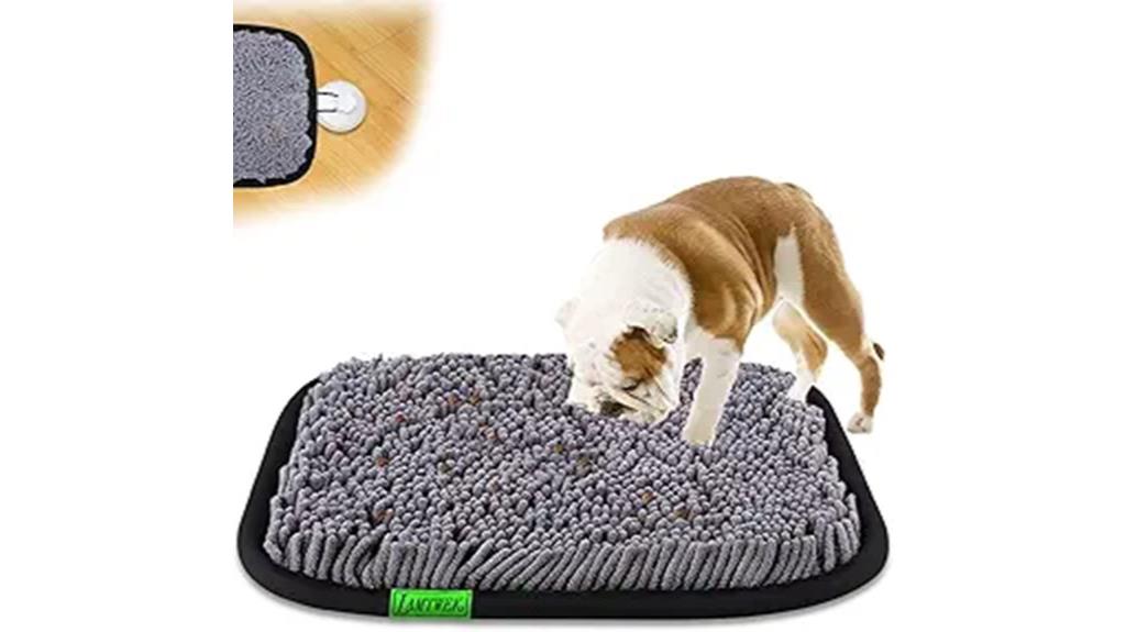 dog puzzle feeding mat