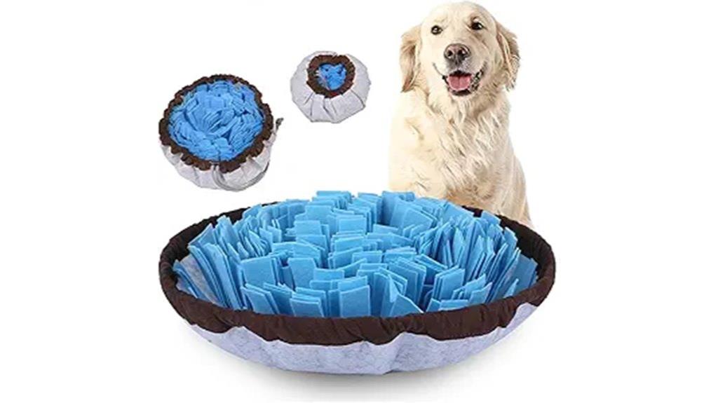 dog puzzle snuffle mat