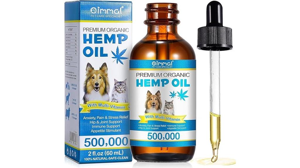 dog s pain relief oil