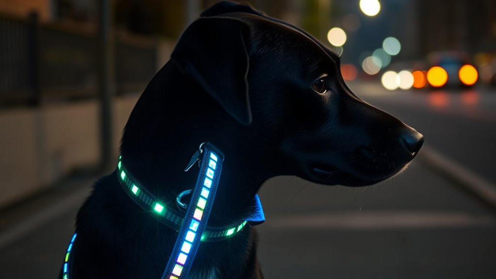 dog safety night leash