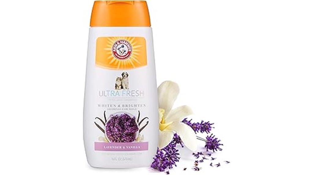 dog shampoo with whitening