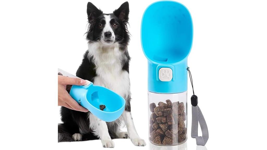 dog treat dispenser with clicker