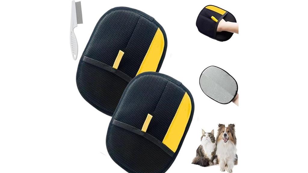 double sided pet hair remover