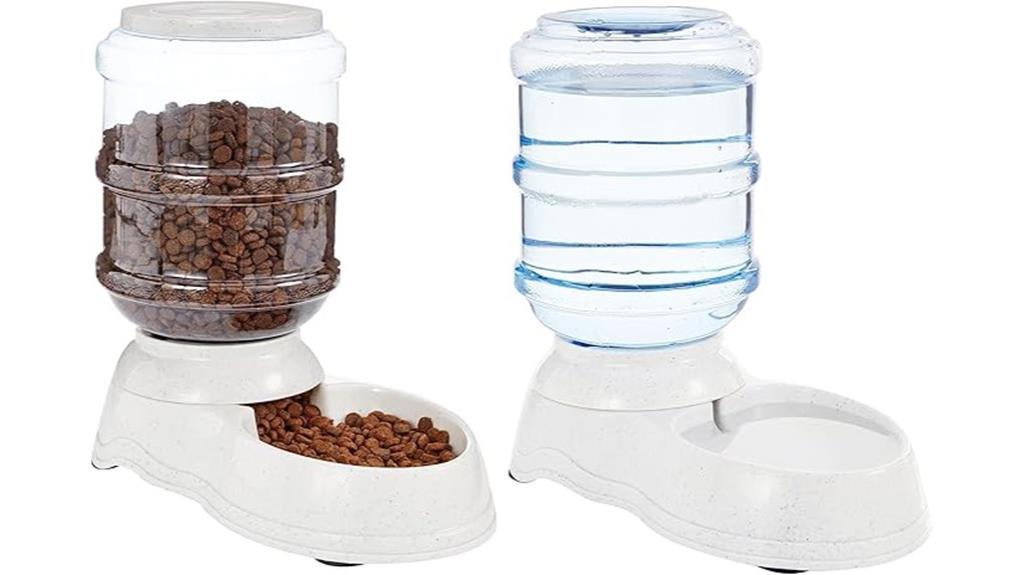 dual automatic pet dispenser
