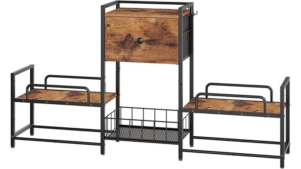 dual elevated dog feeders