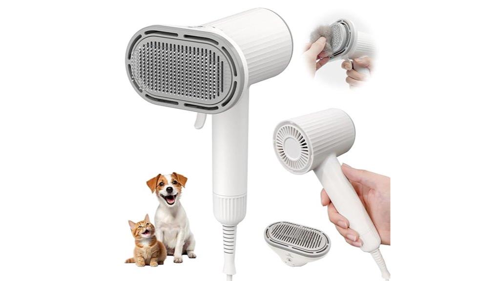 dual purpose pet grooming tool