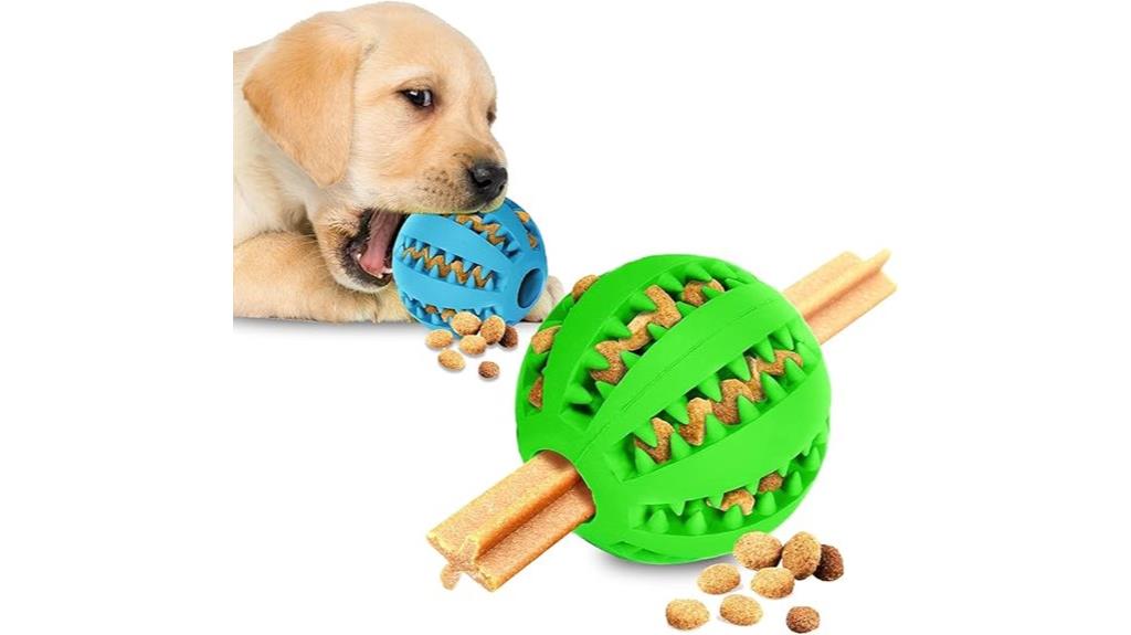 dual small dog treat balls