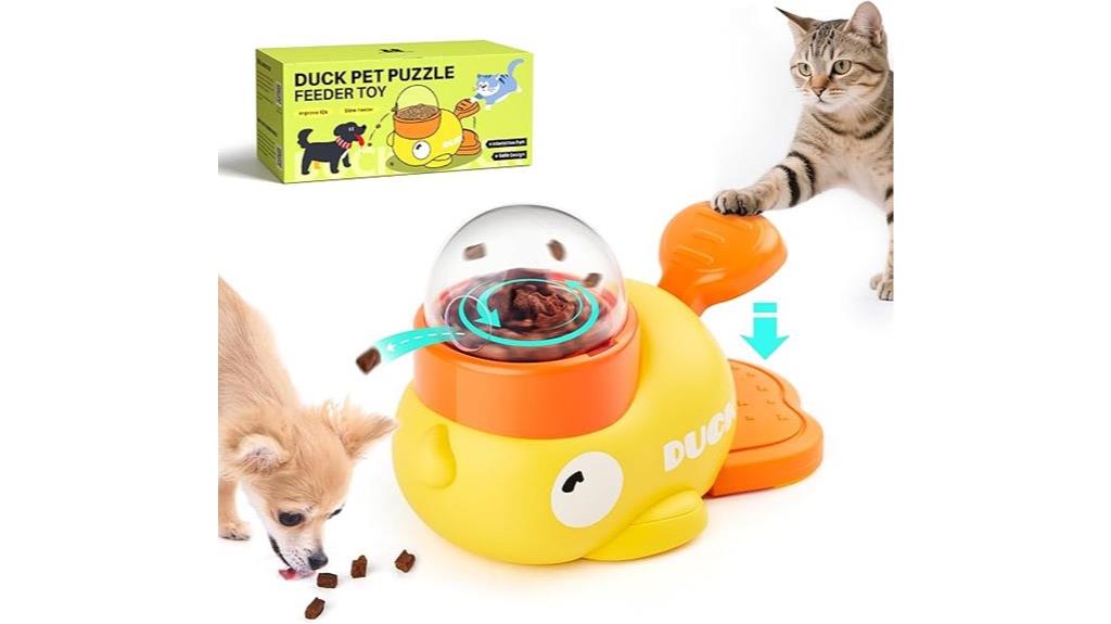 duck shaped cat puzzle