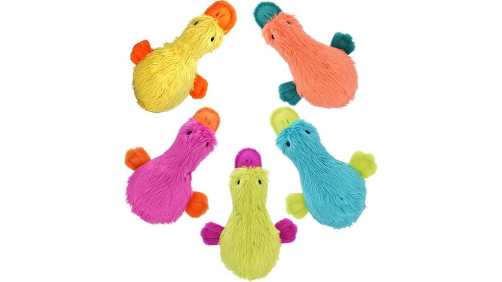 duckworth plush dog toy