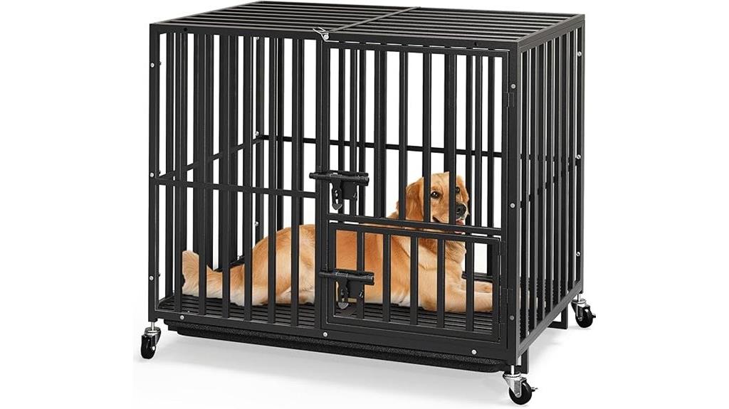 durable heavy duty dog crate