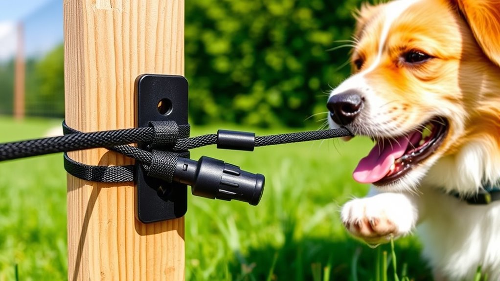 durable weatherproof pet tether