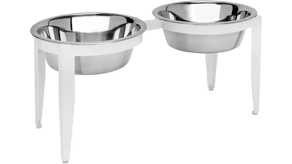 elevated large dog diner