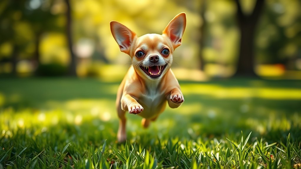 energetic playful and groomed