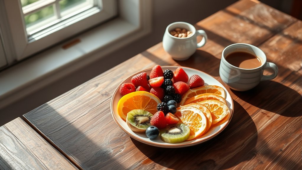 establish consistent meal times