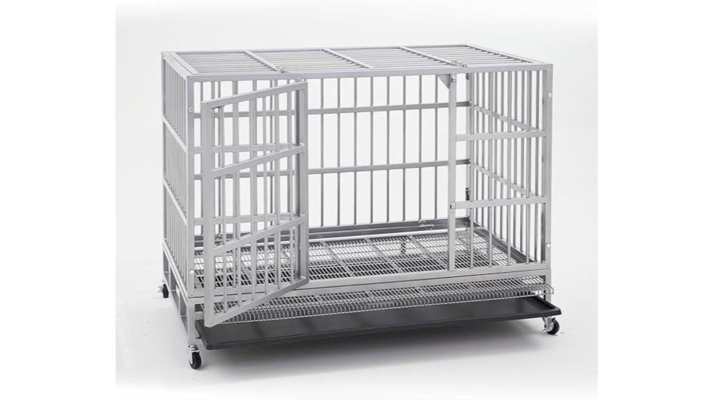 extra strong steel dog crate