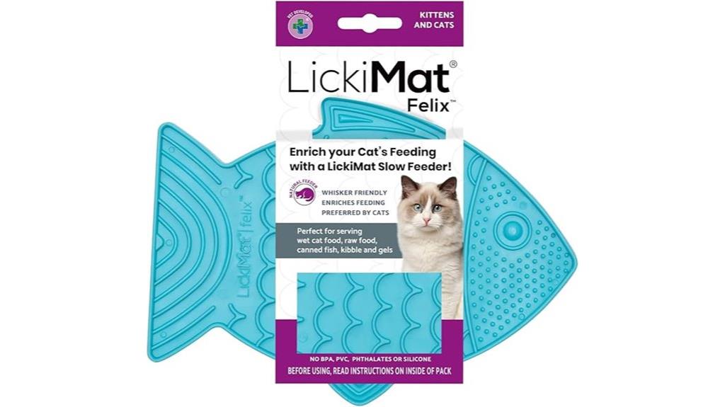 fish shaped cat slow feeder