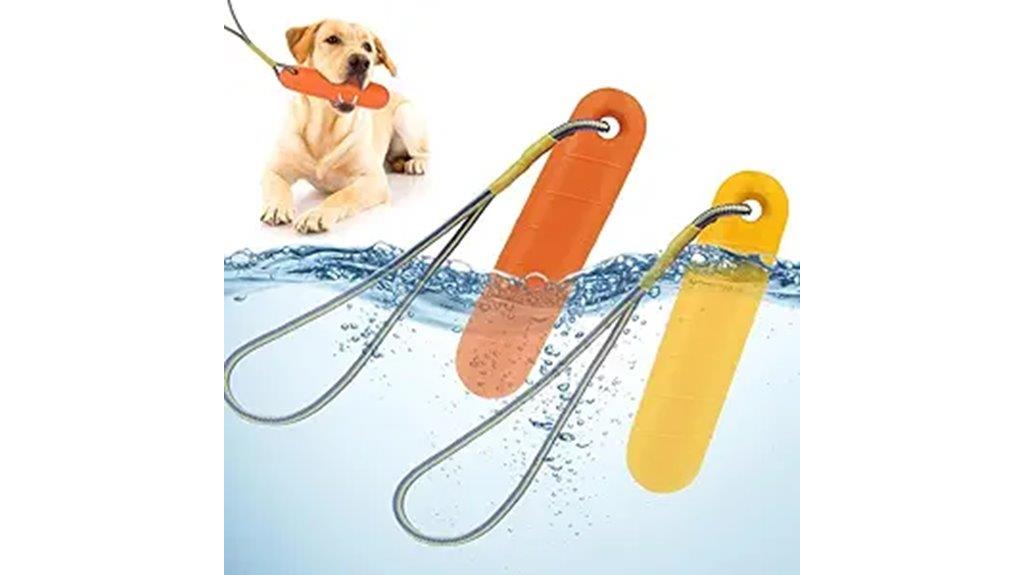 floating water dog toys