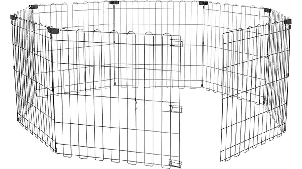 foldable metal dog pen