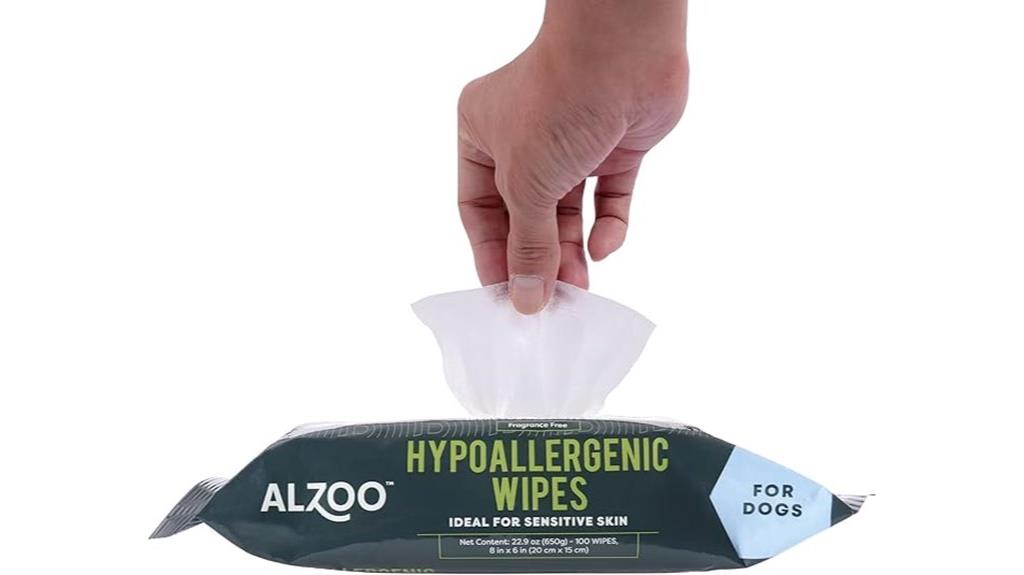 gentle hypoallergenic dog wipes