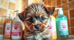 gentle puppy bath products