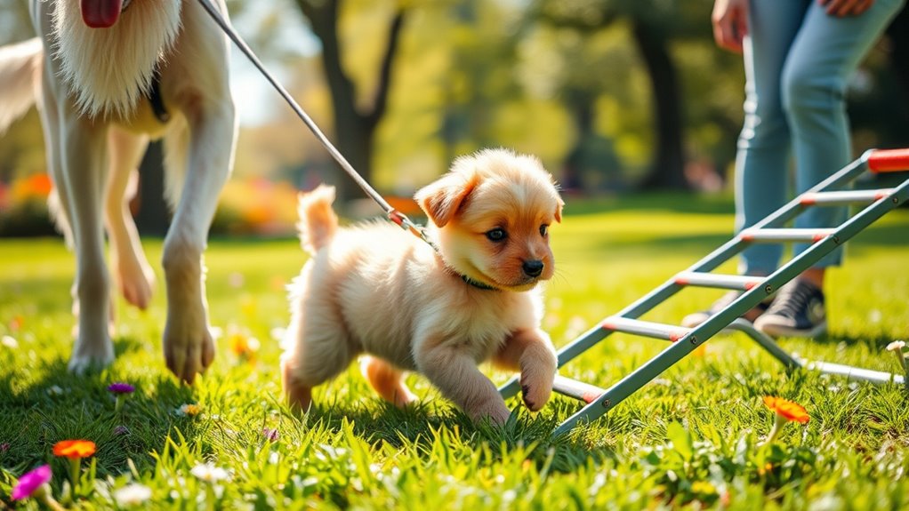gentle safe puppy activities