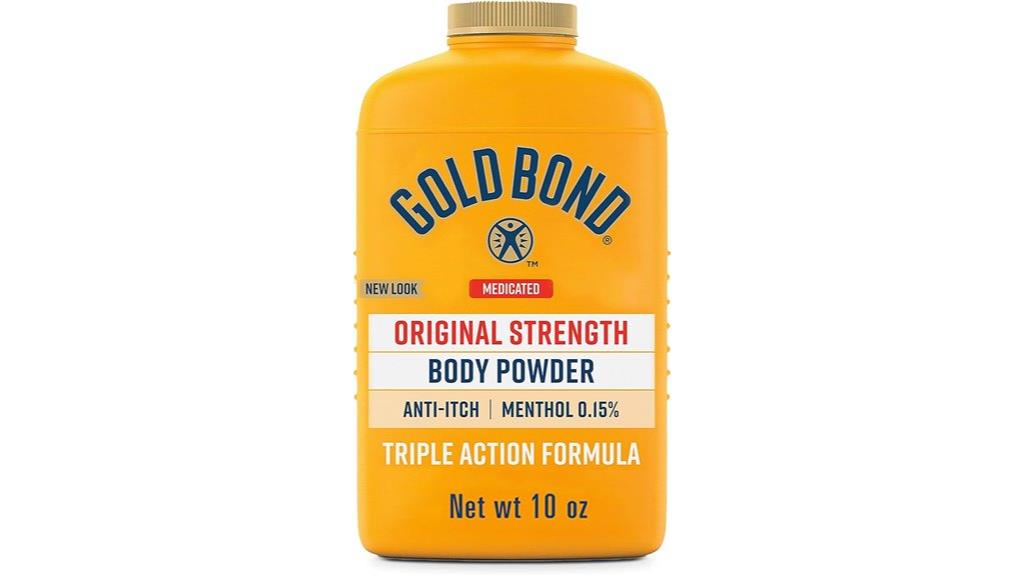 gold bond talc free powder