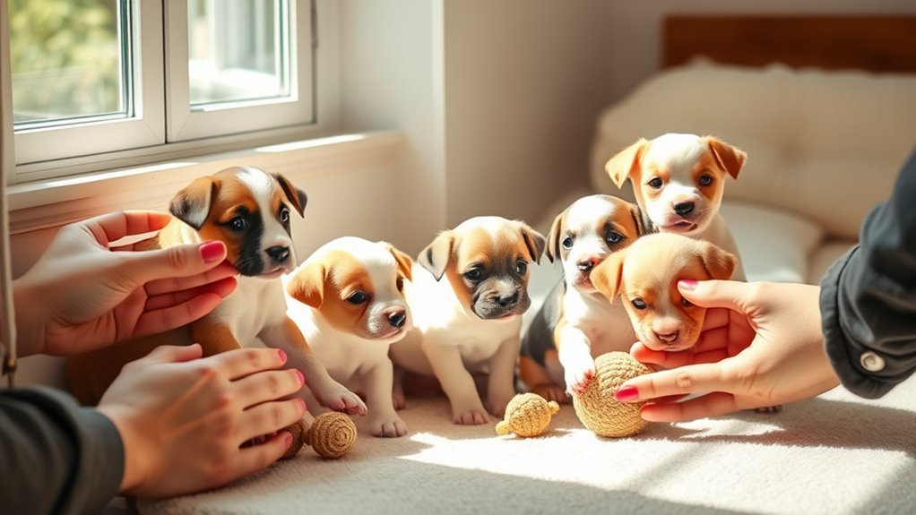 gradual controlled puppy socialization