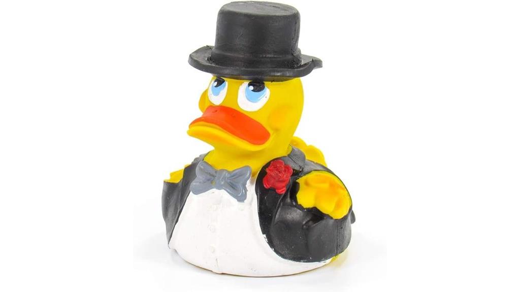 groom themed bath duck