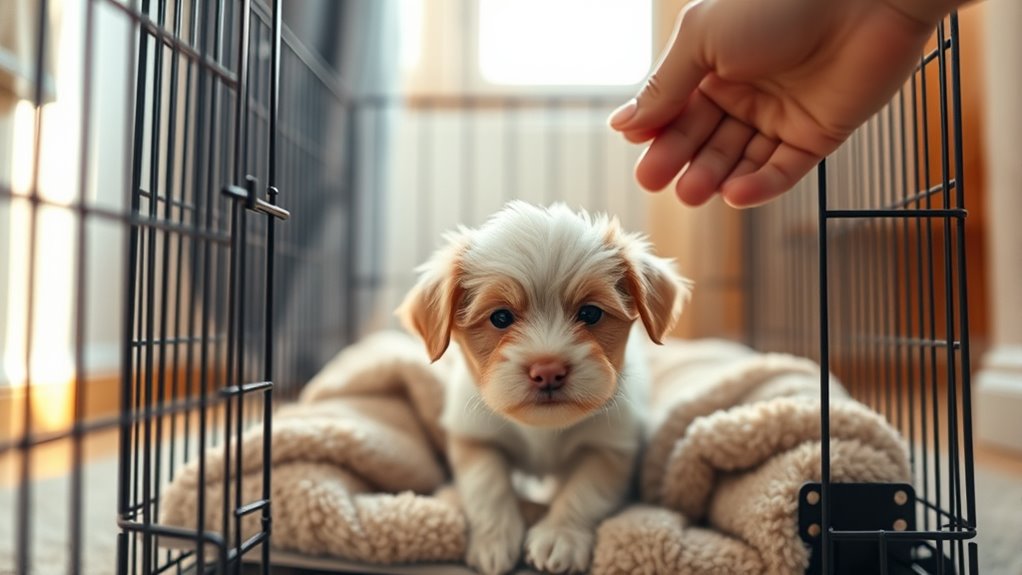 guided crate training process