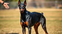 hardworking trainable disciplined dog