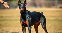 hardworking trainable disciplined dog