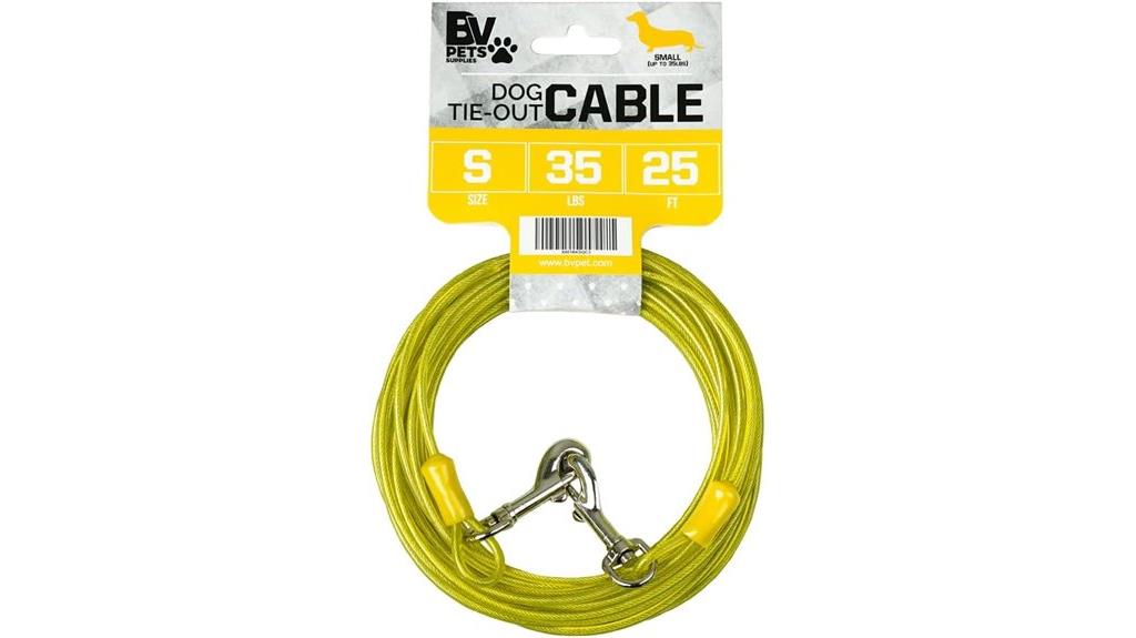 heavy duty 25ft dog cable