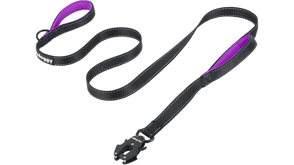 heavy duty 5ft reflective leash