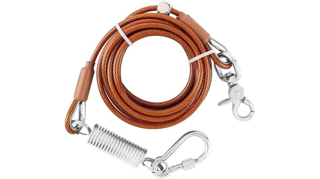 heavy duty dog tie out