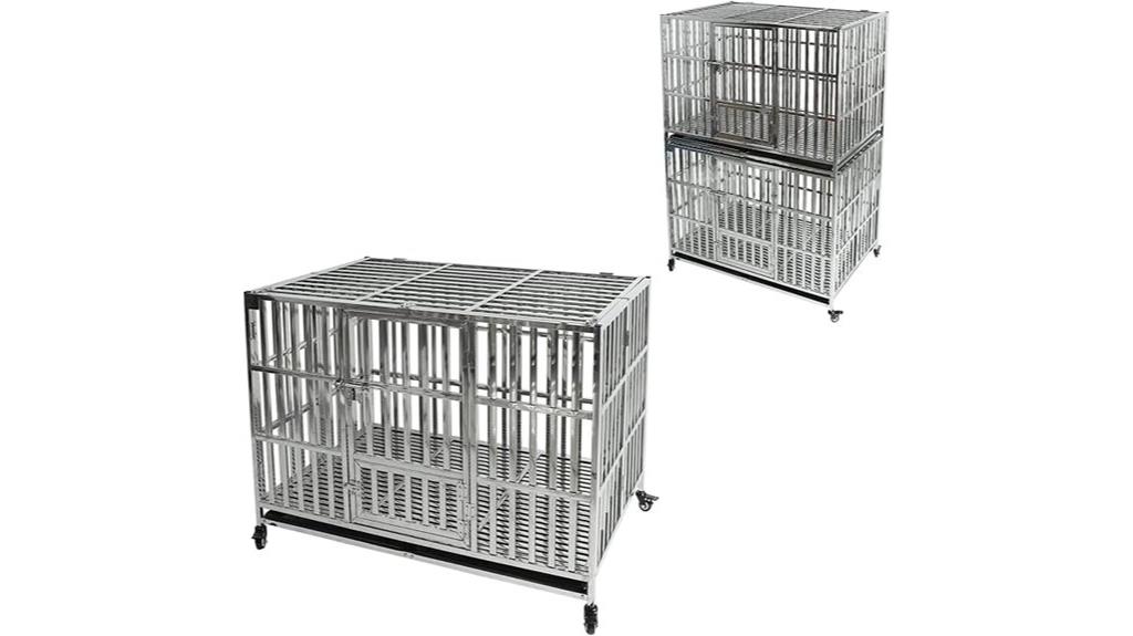 heavy duty foldable dog kennel