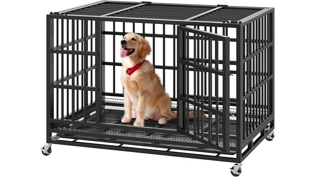 heavy duty large dog crate
