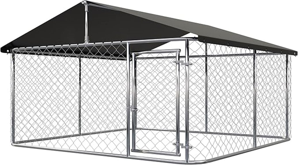 heavy duty outdoor dog enclosure
