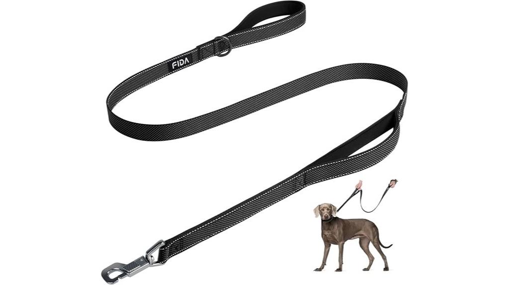 heavy duty padded dog leash