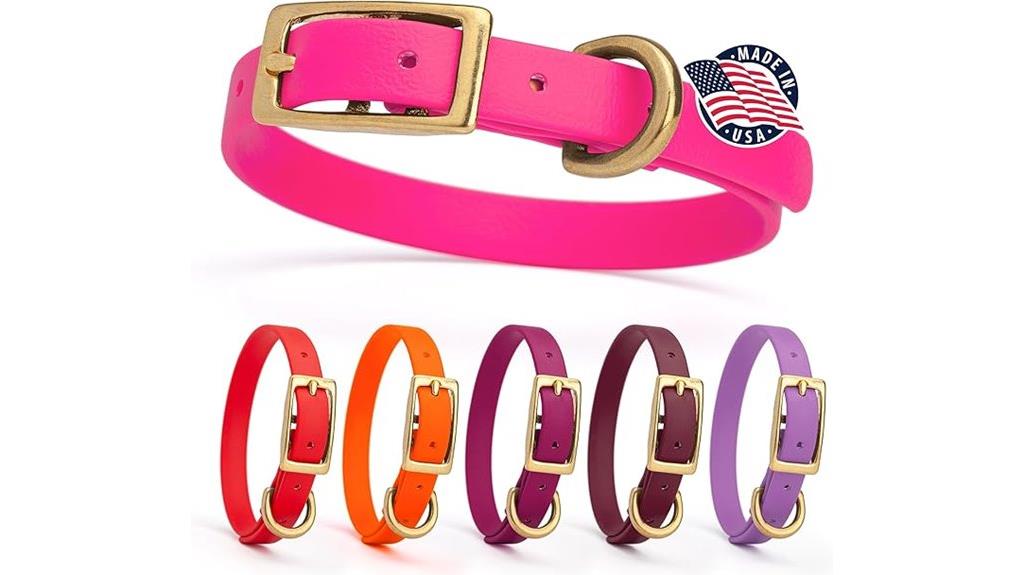 heavy duty waterproof dog collar