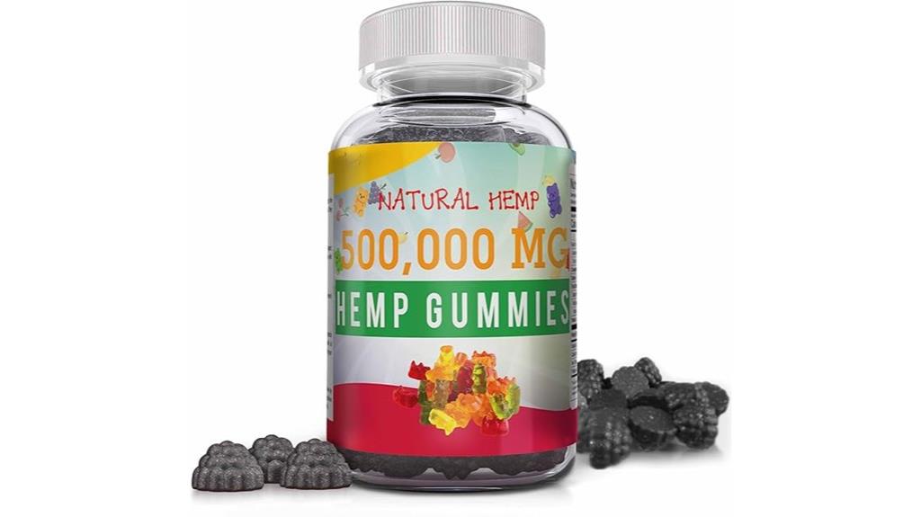 hemp oil vitamin gummies