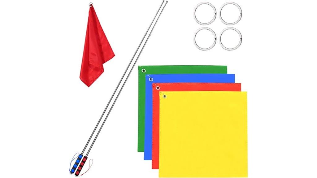 horse training flag set