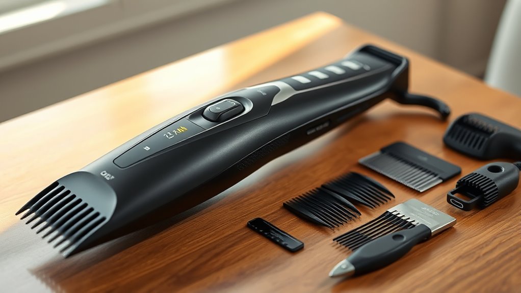 key grooming clipper features